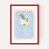 Gin And Tonic by Emmy Lupin Studio