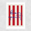 Bonn Appetit Narrow White Frame