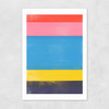 Stripe Study 18 Unframed Print