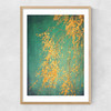 Whispers of Yellow Narrow Oak Frame