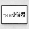 Honey Bunny Medium Black Frame