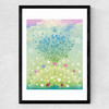 London Love Medium Black Frame