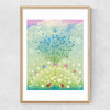 London Love Narrow Oak Frame