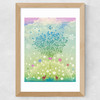 London Love Wide Oak Frame