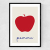 Pomme Narrow Black Frame