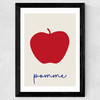 Pomme Wide Black Frame