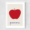Pomme Medium White Frame