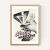 Retro Dirty Martini