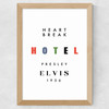 Heartbreak Hotel Wide Oak Frame