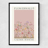 Flowerwall IV Narrow Black Frame