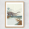 Diplodocus Medium Oak Frame