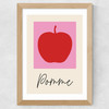 Pomme II Wide Oak Frame