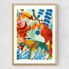 A Toucan of My Affection Medium Oak Frame