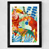 A Toucan of My Affection Wide Black Frame