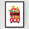 London Fields, E8 Medium Black Frame