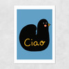 Ciao Bird Unframed Print
