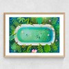 Forest Bathing Medium Oak Frame