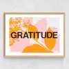Wordplay III Medium Oak Frame