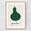 Poire Narrow Oak Frame