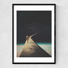We Chose This Road My Dear Narrow Black Frame