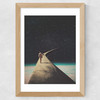 We Chose This Road My Dear Wide Oak Frame