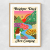 Brighter Days Narrow Oak Frame