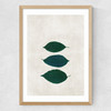 Three Of A Kind V Medium Oak Frame