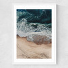 Sands of Gold Medium White Frame