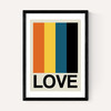 Retro Stripe LOVE Sundaze