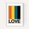 Retro Stripe LOVE Sundaze