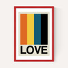 Retro Stripe LOVE Sundaze