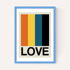 Retro Stripe LOVE Sundaze