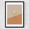 Margarita by Flower Love Child Medium Black Frame