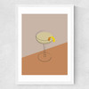 Margarita by Flower Love Child Medium White Frame