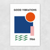 Good Vibrations Unframed Print
