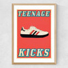 Teenage Kicks Medium Oak Frame