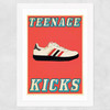 Teenage Kicks Wide White Frame