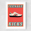 Teenage Kicks Medium White Frame