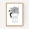 Moka Flowers Print