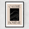 La Vie Boheme Narrow Black Frame