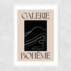 La Vie Boheme Narrow White Frame