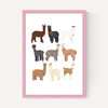 Standing Lamas in Glasses