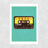 Prog Rock Tape Unframed Print