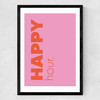 Happy Hour Medium Black Frame