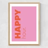 Happy Hour Medium Oak Frame