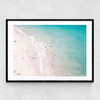 Beach Summer Lover II Narrow Black Frame