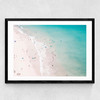 Beach Summer Lover II Medium Black Frame