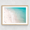 Beach Summer Lover II Medium Oak Frame