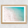 Beach Summer Lover II Wide Oak Frame