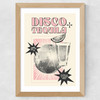 Disco Tequila Pink Wide Oak Frame